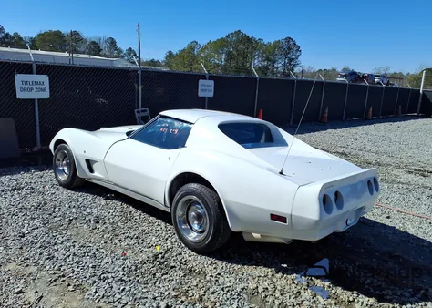 1974 Chevrolet Corvette z USA, uszkodzony, nr VIN 1Z37J4S433053